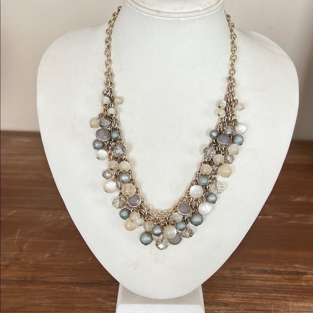 Elegant Multi-Color Beaded Necklace